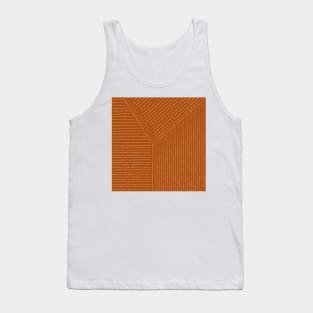 Lines (Rust) Tank Top